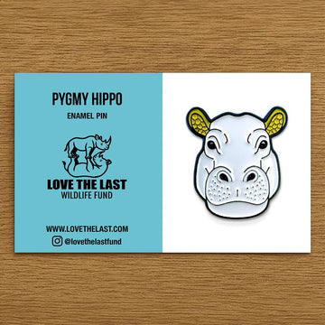 Pygmy Hippo (Enamel Pin)