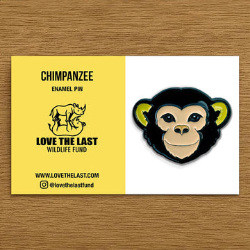 Chimpanzee (Enamel Pin)