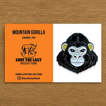 Mountain Gorilla (Enamel Pin)