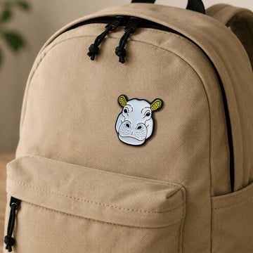 Pygmy Hippo (Enamel Pin)