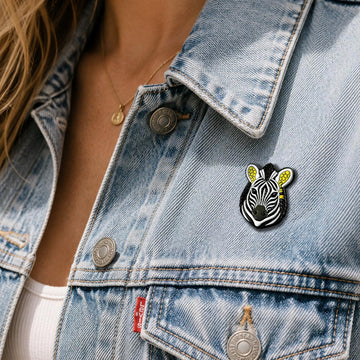 Grevy's Zebra (Enamel Pin)
