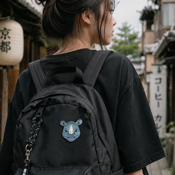 Javan Rhino (Enamel Pin)