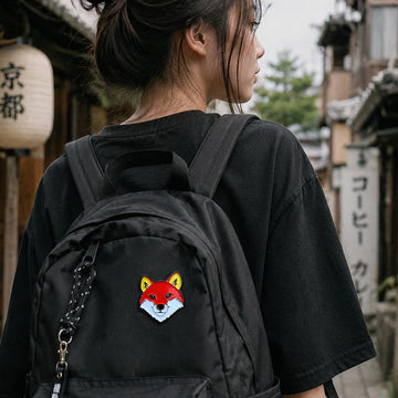 Red Wolf (Enamel Pin)