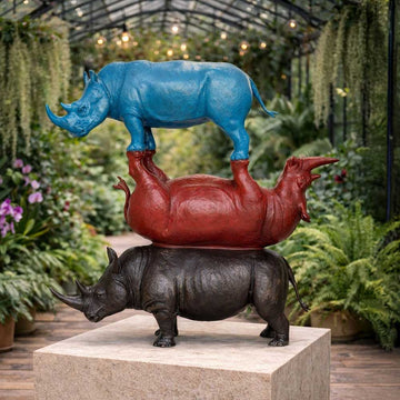 The Wonderful Three (Bronze Sculpture)