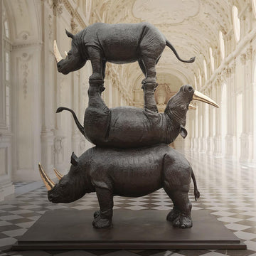 The Golden Last Three (Bronze Sculpture)