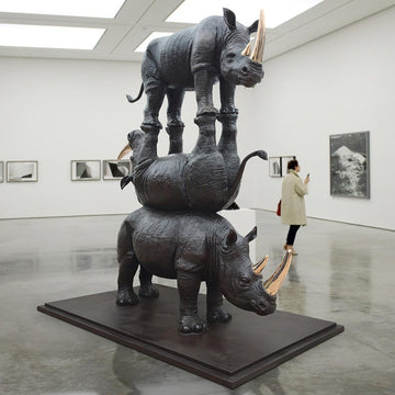 The Golden Last Three (Bronze Sculpture)