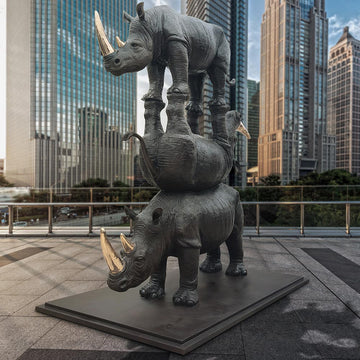 The Golden Last Three (Bronze Sculpture)