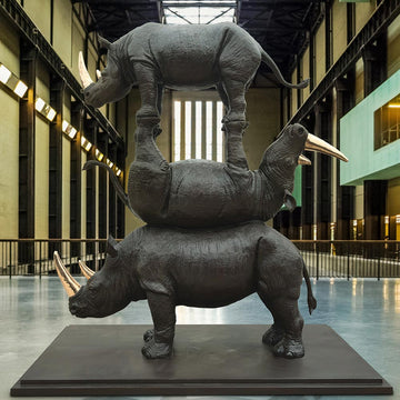 The Golden Last Three (Bronze Sculpture)