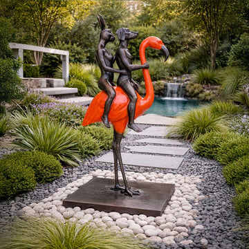 They Liked Being Different to Everyone Else (Bronze Sculpture)
