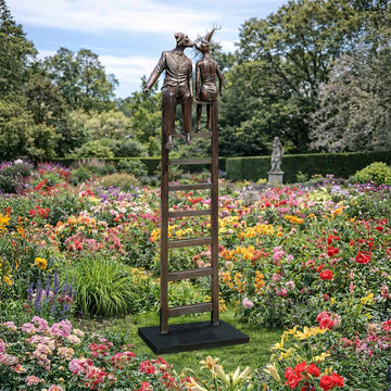 They Were on a High (Bronze Sculpture)