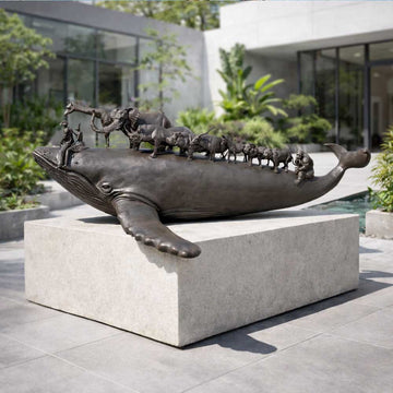 The Wonder Whale (Bronze Sculpture)