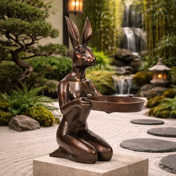 She Loved Helping Others (Bronze Sculpture)