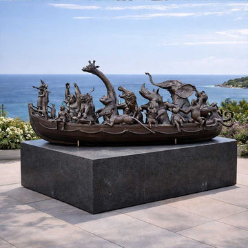 The Wildlife Wonder Boat for Hope (Bronze Sculpture)