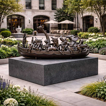 The Wildlife Wonder Boat for Hope (Bronze Sculpture)