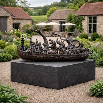 The Wildlife Wonder Boat for Hope (Bronze Sculpture)