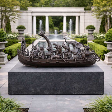 The Wildlife Wonder Boat for Hope (Bronze Sculpture)
