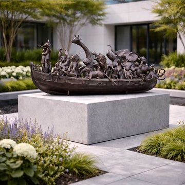 The Wildlife Wonder Boat for Hope (Bronze Sculpture)