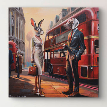 10PM Bull (Original Painting)