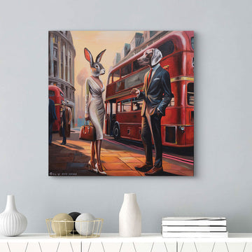 10PM Bull (Original Painting)