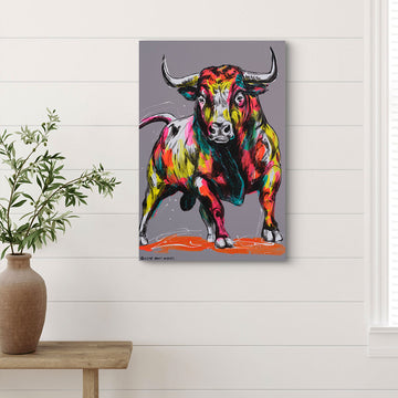 10PM Bull (Original Painting)