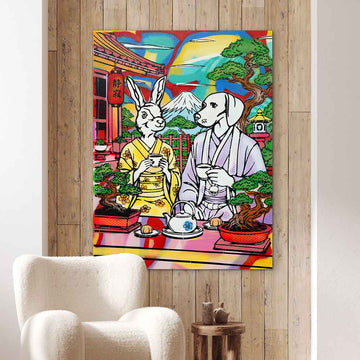 A Cup of Love in Japan (Original Painting)