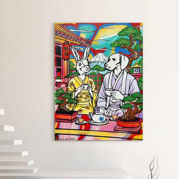 A Cup of Love in Japan (Original Painting)