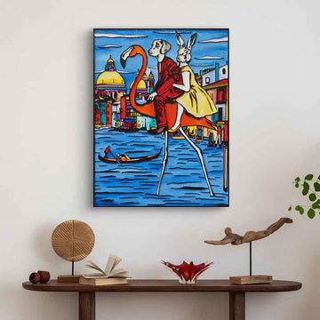 A Day Out in Venice (Original Painting)