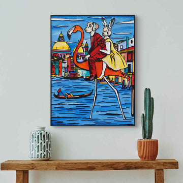 A Day Out in Venice (Original Painting)