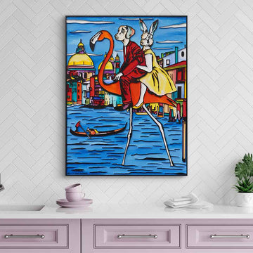 A Day Out in Venice (Original Painting)