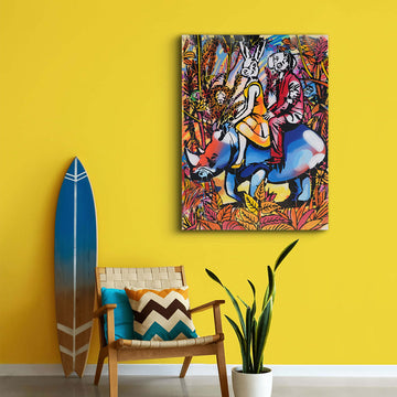 A Day in the Jungle (Original Painting)