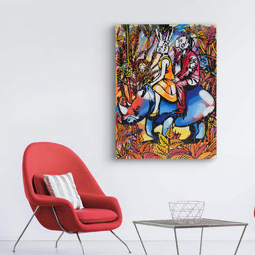 A Day in the Jungle (Original Painting)