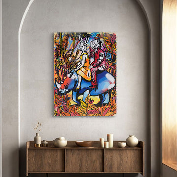 A Day in the Jungle (Original Painting)