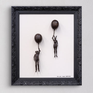 A Little More Hope (Bronze Sculpture in Frame)