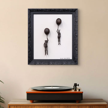 A Little More Hope (Bronze Sculpture in Frame)