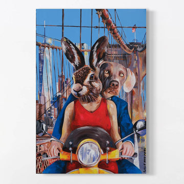 A Life of Travel (Original Painting)