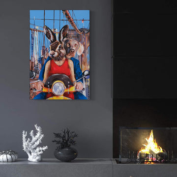 A Life of Travel (Original Painting)