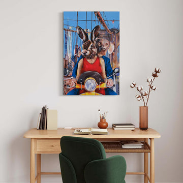 A Life of Travel (Original Painting)