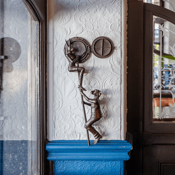 A Little Climb to the Top (Bronze Sculpture)