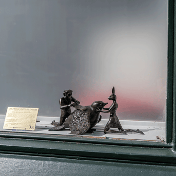 A Little Help From Friends (Bronze Sculpture)