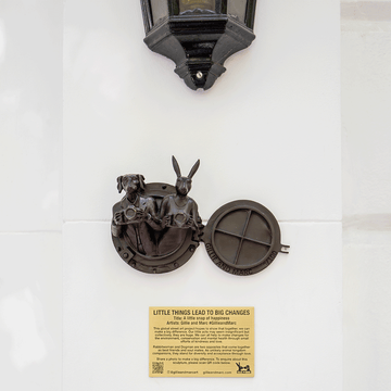 A Little Snap of Happiness (Bronze Sculpture)