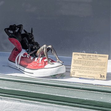 A Little Step at a Time (Bronze Sculpture)