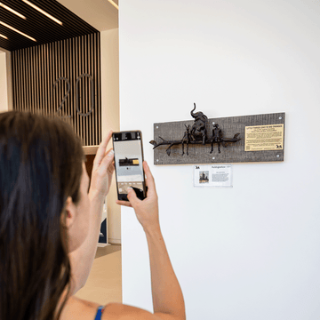 A Little Surprise Friendship (Bronze Sculpture)