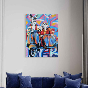 A Love That Never Lets Go (Original Painting)