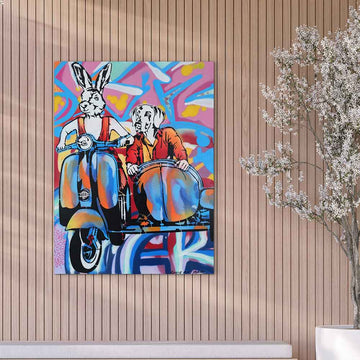A Love That Never Lets Go (Original Painting)