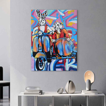 A Love That Never Lets Go (Original Painting)