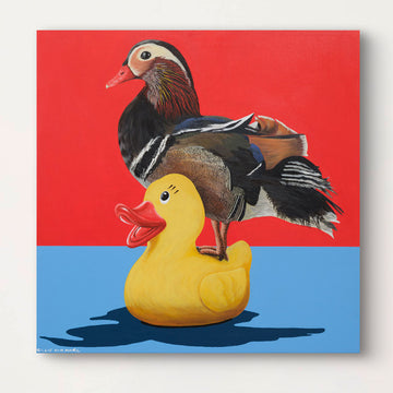 A Quacking Sight (Original Painting)