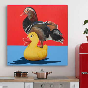 A Quacking Sight (Original Painting)