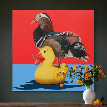 A Quacking Sight (Original Painting)