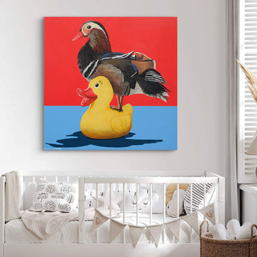 A Quacking Sight (Original Painting)
