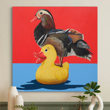 A Quacking Sight (Original Painting)